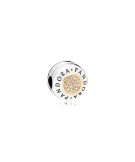 Pandora Signature Clip Joia Conta Clip Mulher 796229CZ