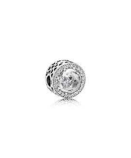 Pandora Radiant Hearts Joia Conta Clip Mulher 796239CZ