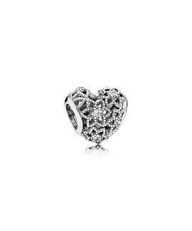 Pandora Blooming Heart Joia Conta Mulher 796264CZ