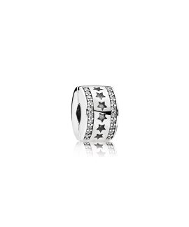 Pandora Starry Formation Joia Conta Clip Mulher 796381CZ
