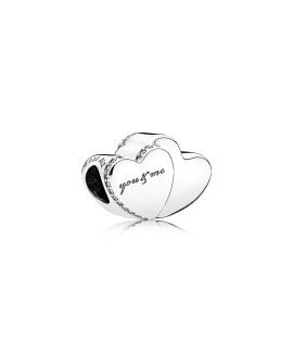 Pandora Two Hearts Joia Conta Mulher 796560CZ