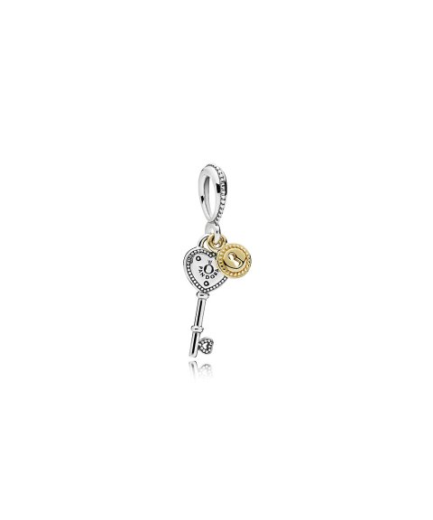 Pandora Key to My Heart Joia Conta Pendente Pulseira Mulher 796593 Pandora Key to My Heart Joia Conta Pendente Pulseira Mulher 796593