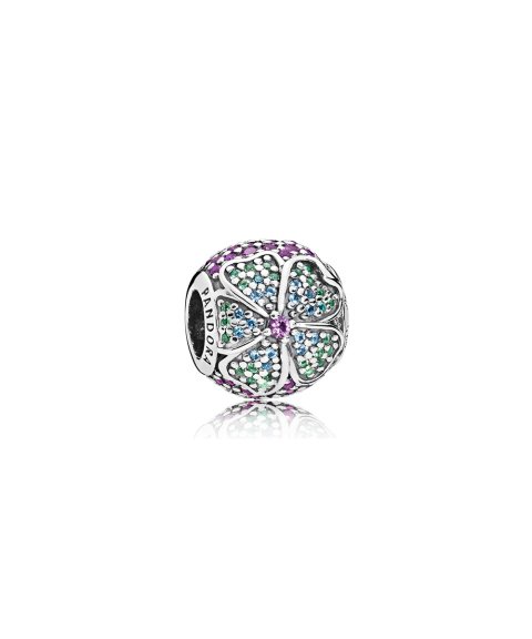 Pandora Glorious Blooms Joia Conta Mulher 797067NRPMX Pandora Glorious Blooms Joia Conta Mulher 797067NRPMX
