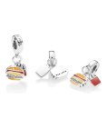 Pandora Burger and Fries Joia Conta Pendente Pulseira Mulher 797211ENMX Pandora Burger and Fries Joia Conta Pendente Pulseira Mulher 797211ENMX