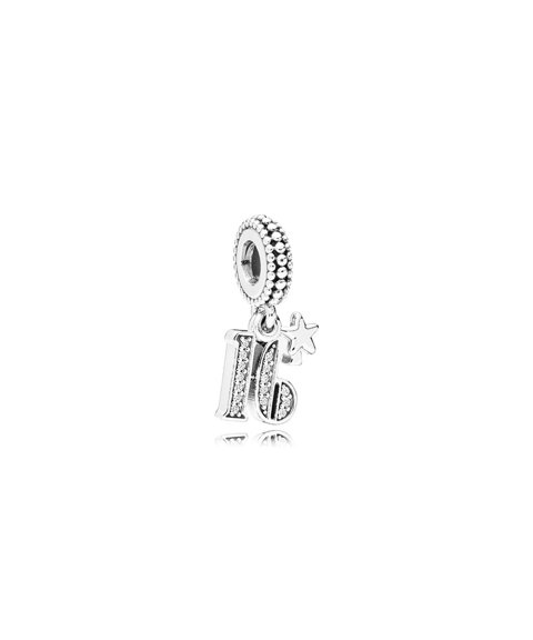 Pandora 16 Years of Love Joia Conta Pendente Pulseira Mulher 797261CZ