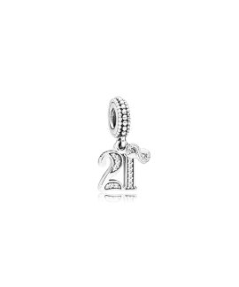 Pandora 21 Years of Love Joia Conta Pendente Pulseira Mulher 797263CZ