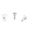 Pandora Letter T Joia Conta Mulher 797474 Pandora Letter T Joia Conta Mulher 797474
