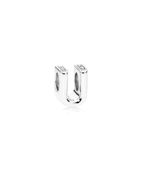 Pandora Letter U Joia Conta Mulher 797475 Pandora Letter U Joia Conta Mulher 797475