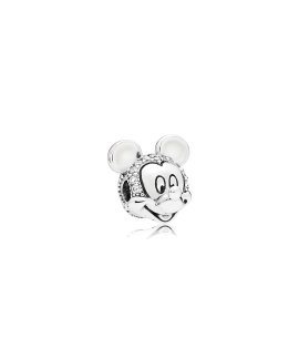 Pandora Disney Shimmering Mickey Portrait Joia Conta Clip Mulher 797495CZ