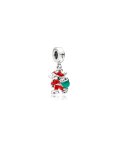 Pandora Disney Santa Mickey and Gift Bag Joia Conta Pendente Pulseira Mulher 797501ENMX