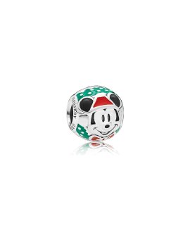 Pandora Disney Santa Mickey Joia Conta Mulher 797502ENMX