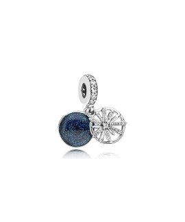 Pandora Dazzling Wishes Joia Conta Pendente Pulseira Mulher 797531CZ