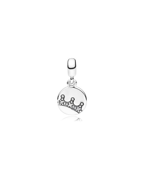 Pandora Essence Dazzling Crown Joia Conta Pendente Pulseira Mulher 797624CZ