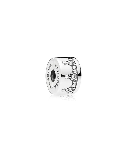 Pandora Dazzling Crown Joia Conta Clip Mulher 797634CZ