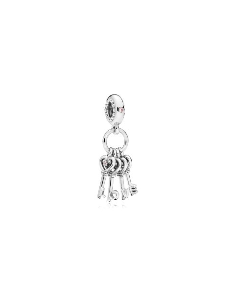 Pandora Keys of Love Joia Conta Pendente Pulseira Mulher 797654NPMMX