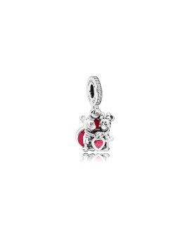 Pandora Disney Minnie and Mickey With Love Joia Conta Pendente Pulseira Mulher 797769CZR