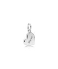 Pandora Asymmetric Hearts of Love Joia Conta Pendente Pulseira Mulher 797820ENMX