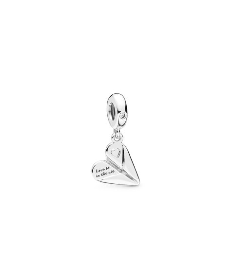 Pandora Heart Paper Plane Joia Conta Pendente Pulseira Mulher 797876CZ Pandora Heart Paper Plane Joia Conta Pendente Pulseira Mulher 797876CZ