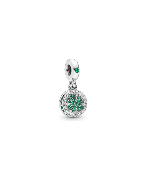 Pandora Dazzling Clover Joia Conta Pendente Pulseira Mulher 797906NRGMX