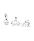 Pandora Forever Sisters Joia Conta Pendente Pulseira Mulher 798012FPC