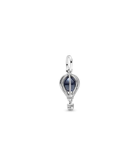 Pandora Blue Hot Hair Balloon Joia Conta Pendente Pulseira Mulher 798064NMB