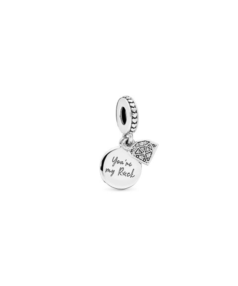 Pandora My Rock Joia Conta Pendente Pulseira Mulher 798102CZ Pandora My Rock Joia Conta Pendente Pulseira Mulher 798102CZ