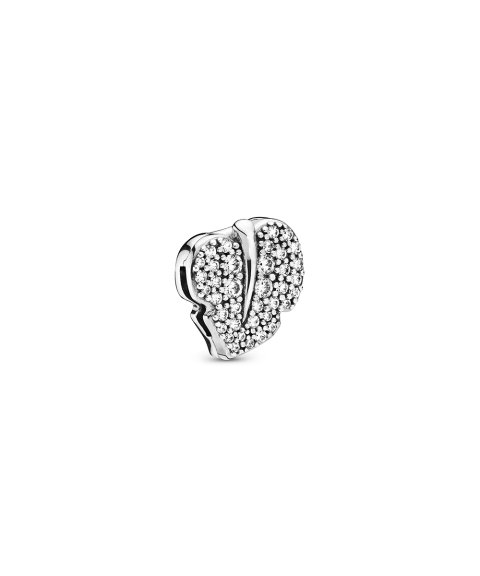 Pandora Reflexions Sparkling Leaf Joia Conta Clip Mulher 798293CZ