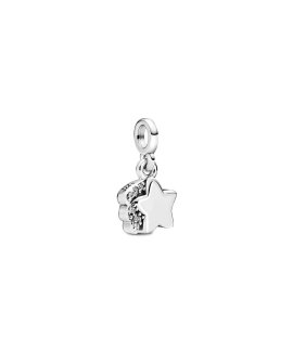 Pandora ME Shooting Star Mini Joia Conta Pendente Pulseira Mulher 798378CZ