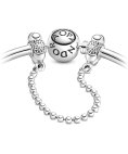 Pandora Beads and Pavé Joia Conta Corrente de Segurança Mulher 798680C01-05