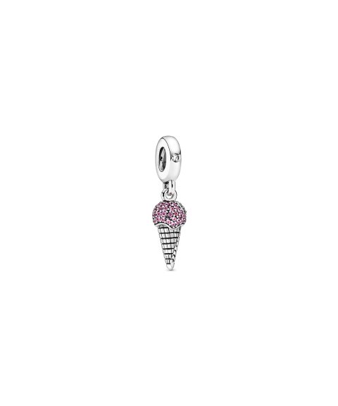 Pandora Pavé Ice Cream Cone Joia Conta Pendente Pulseira Mulher 798801C01