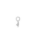 Pandora My True Colours Branco Joia Conta Pendente Pulseira April Birthstone Heart Mulher 798854C04