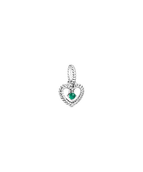 Pandora My True Colours Verde Floresta Tropical Joia Conta Pendente Pulseira May Birthstone Heart Mulher 798854C05 Pandora My True Colours Verde Floresta Tropical Joia Conta Pendente Pulseira May Birthstone Heart Mulher 798854C05