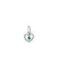 Pandora My True Colours Verde Floresta Tropical Joia Conta Pendente Pulseira May Birthstone Heart Mulher 798854C05 Pandora My True Colours Verde Floresta Tropical Joia Conta Pendente Pulseira May Birthstone Heart Mulher 798854C05