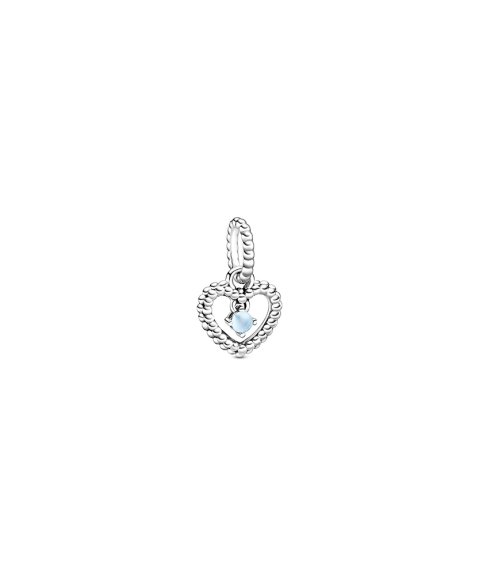 Pandora My True Colours Azul Celeste Joia Conta Pendente Pulseira December Birthstone Heart Mulher 798854C07 Pandora My True Colours Azul Celeste Joia Conta Pendente Pulseira December Birthstone Heart Mulher 798854C07