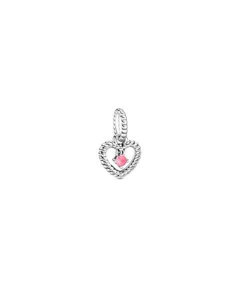 Pandora My True Colours Rosa Pétala Joia Conta Pendente Pulseira October Birthstone Heart Mulher 798854C09 Pandora My True Colours Rosa Pétala Joia Conta Pendente Pulseira October Birthstone Heart Mulher 798854C09