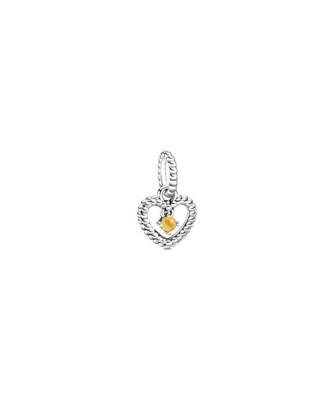 Pandora My True Colours Amarela Joia Conta Pendente Pulseira Mulher 798854C11 Pandora My True Colours Amarela Joia Conta Pendente Pulseira Mulher 798854C11
