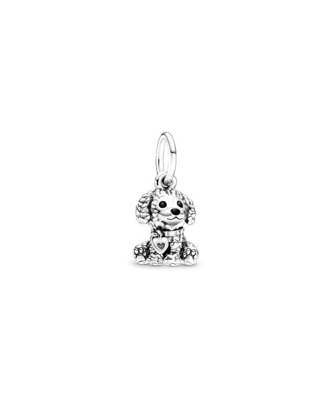 Pandora Poodle Puppy Joia Conta Pendente Pulseira Mulher 798871C01 Pandora Poodle Puppy Joia Conta Pendente Pulseira Mulher 798871C01