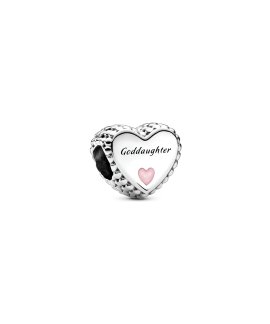 Pandora Goddaughter Heart Joia Conta Mulher 799147C01