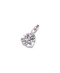 Pandora Pink Heart Family Tree Joia Conta Pendente Pulseira Mulher 799153C01