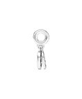 Pandora Sparkling Blue Disc Joia Conta Pendente Pulseira Mulher 799186C01