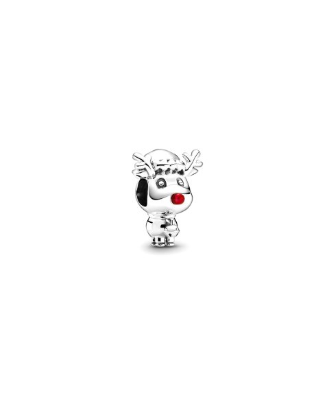 Pandora Red Nose Reindeer Joia Conta Mulher 799208C01