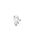 Pandora Red Nose Reindeer Joia Conta Mulher 799208C01