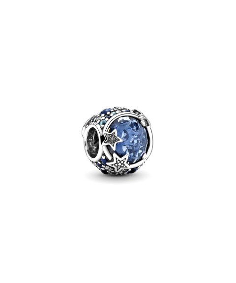 Pandora Celestial Blue Sparkling Stars Joia Conta Mulher 799209C01