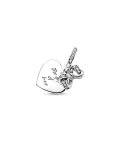 Pandora Bow and Love Heart Joia Conta Pendente Pulseira Mulher 799221C01