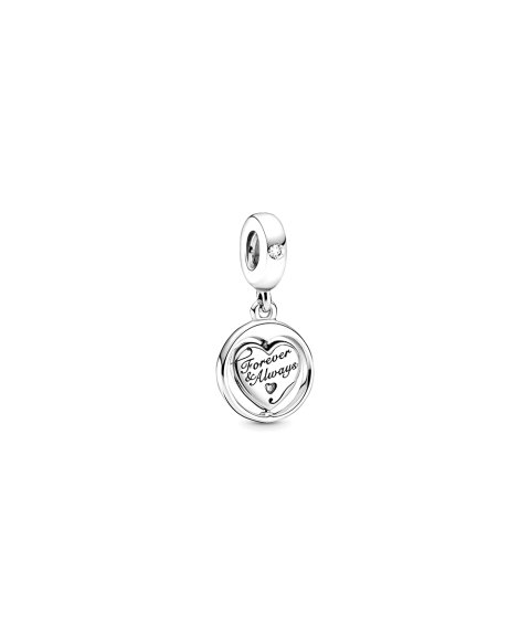 Pandora Forever and Always Soulmate Joia Conta Pendente Pulseira Mulher 799266C01