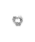Pandora Open Heart and Rose Flowers Joia Conta Mulher 799281C01