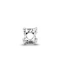 Pandora Open Heart and Rose Flowers Joia Conta Mulher 799281C01