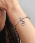 Pandora Disney Mickey and Minnie Love and Kisses Joia Conta Pendente Pulseira Mulher 799298C01