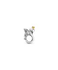 Pandora Two-tone Swans and Heart Joia Conta Mulher 799315C00