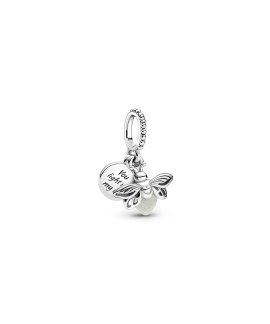 Pandora Glow-in-the-dark Firefly Joia Conta Pendente Pulseira Mulher 799352C01